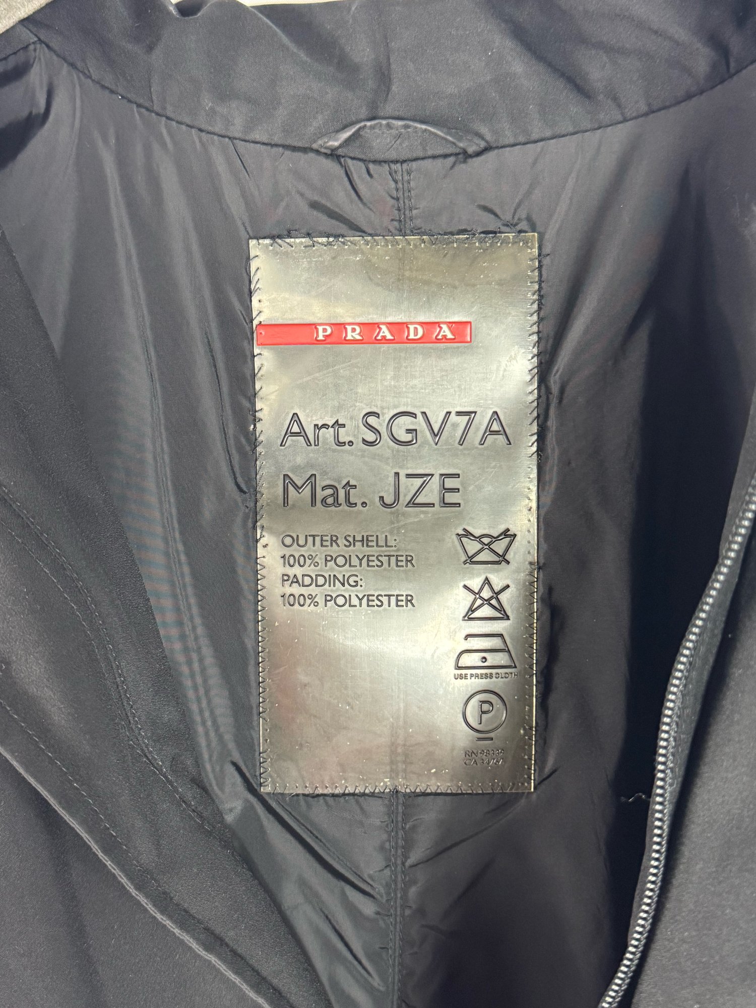 Image of Prada 2000s Goretex Jacket