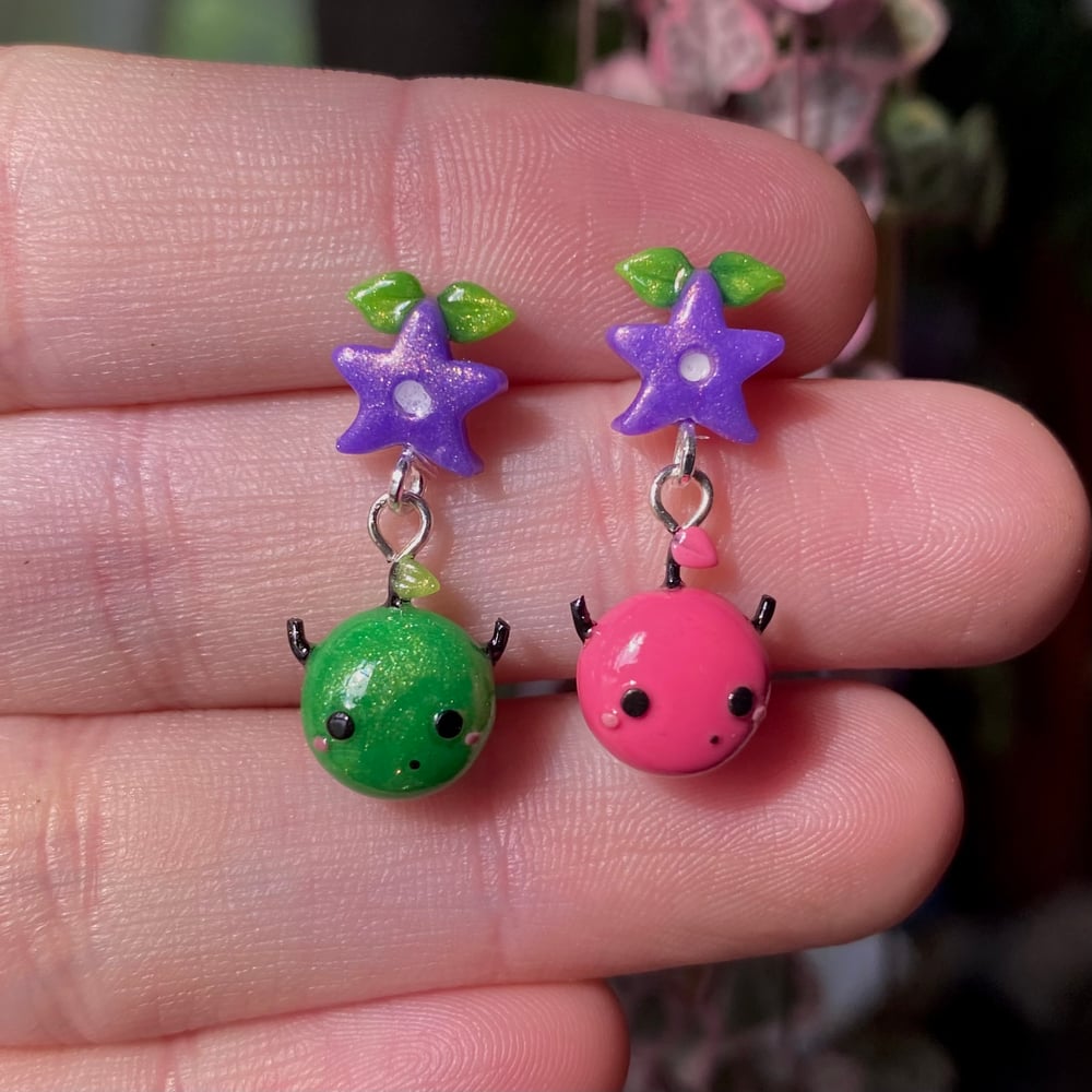 Image of Stardew Valley Junimo Earrings