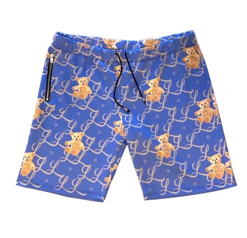 Image of IDC Bear Monogram Shorts