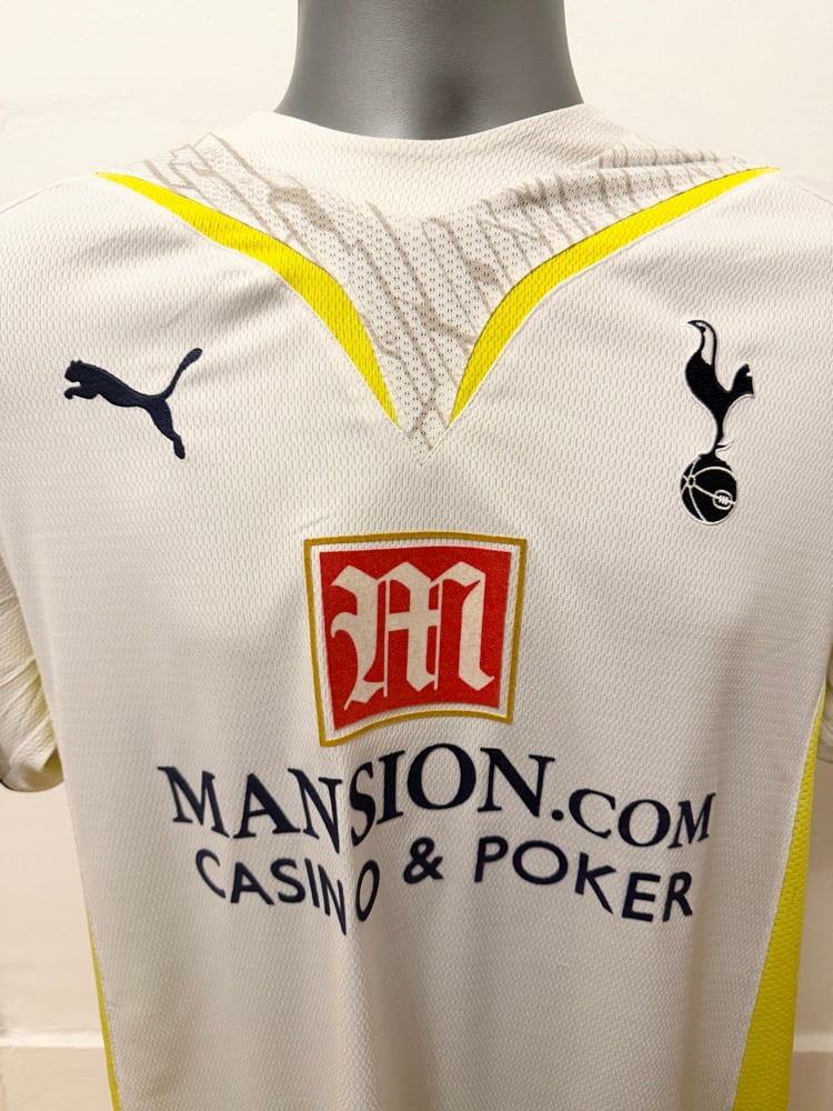 Image of Tottenham Hotspur “MODRIĆ 14” 2009/10 Home Shirt + PL patches  (M)