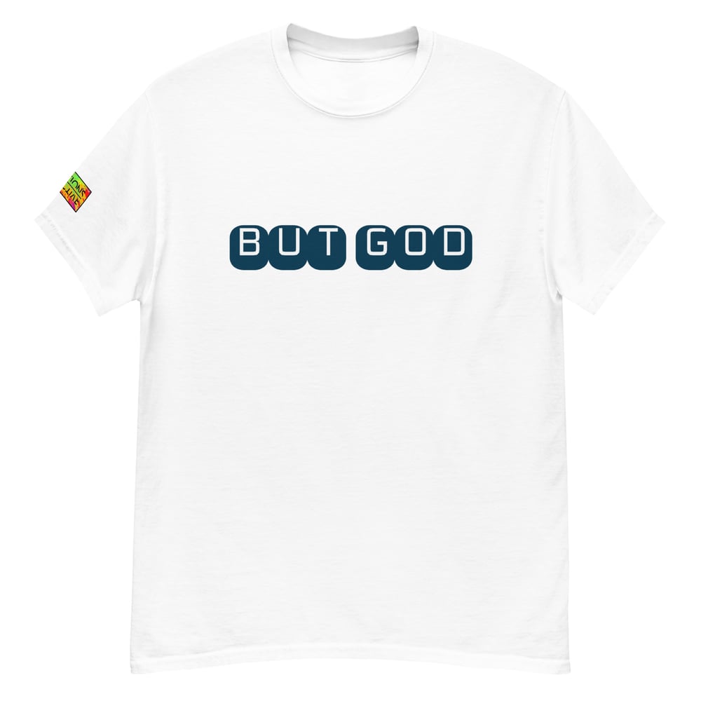 Image of But God T-Shirt  (Blue)