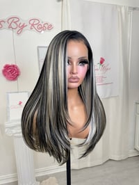 Image 9 of Edgy black highlights luxury (ready to ship) 