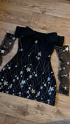 Off The Shoulder Stary Night Mutiway Dress