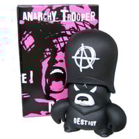 Image 4 of 10" Anarchy Teddy Trooper by Frank Kozik