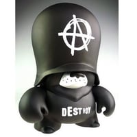 Image 3 of 10" Anarchy Teddy Trooper by Frank Kozik