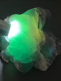 Image 10 of Platypus Fluorite Carving #2919