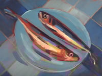 Image 1 of Sardine’s & Blue Gingham Print