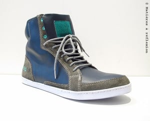 Image of <b>Piola sneakers</b> ____________<br>Montantes homme cuir<br><i>Mens leather hi-tops</i><br>