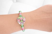 Image 4 of Floral  Sweetheart Bracelet 