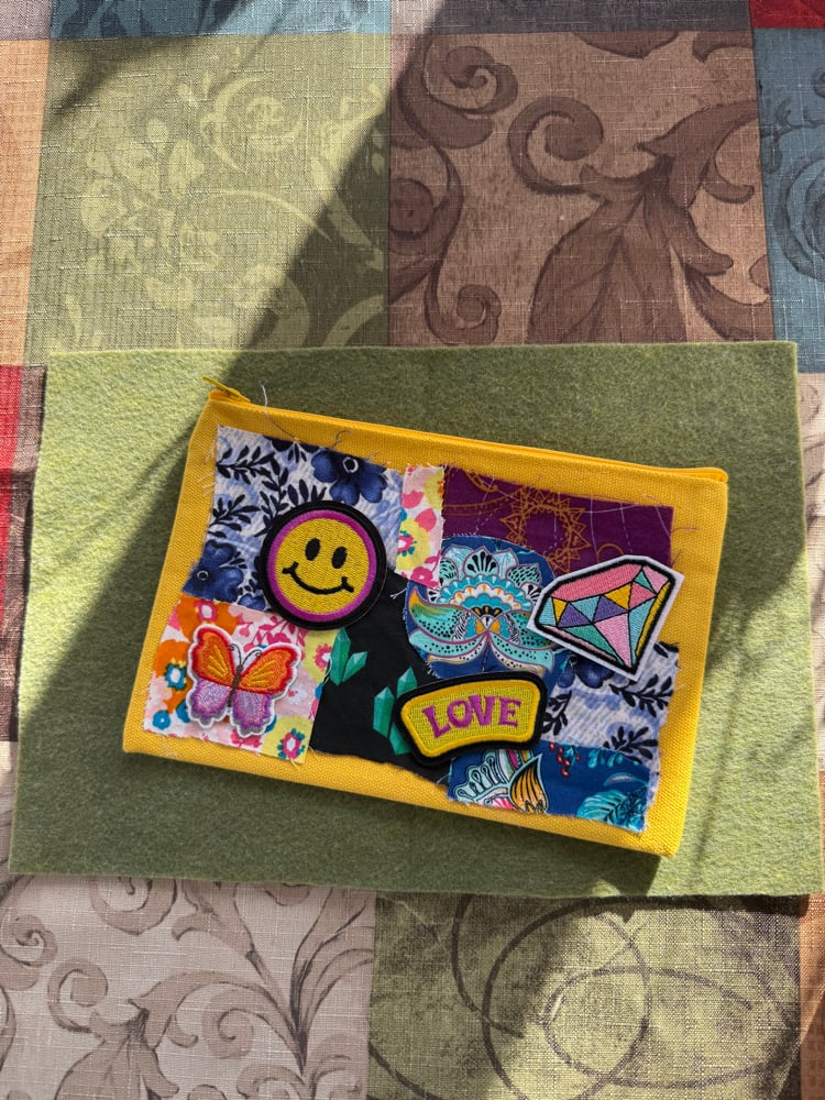 Image of Smiley face love bag 😊💜 