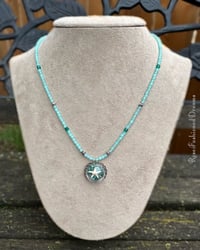 Image 4 of Ocean Treasure Uranium Glass Necklace