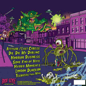 Image of VCR - We Are 821 (Misfits Covers Tribute Album) 12" Inch LP Color Vinyl