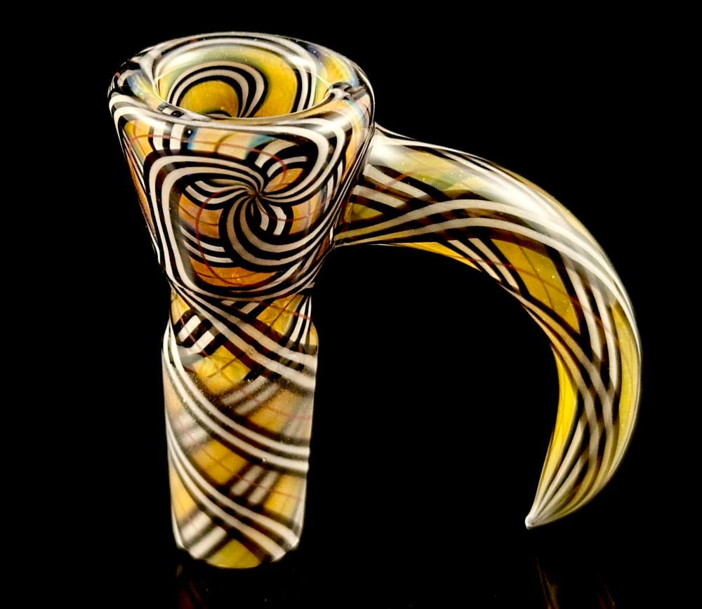 Image of Caramel Plaid 14mm Slide