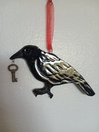 Image 1 of Crow with Antique Key 3