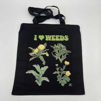 I LOVE WEEDS tote bag