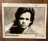 John "Cougar" Mellencamp - signed 8 x 10 glossy