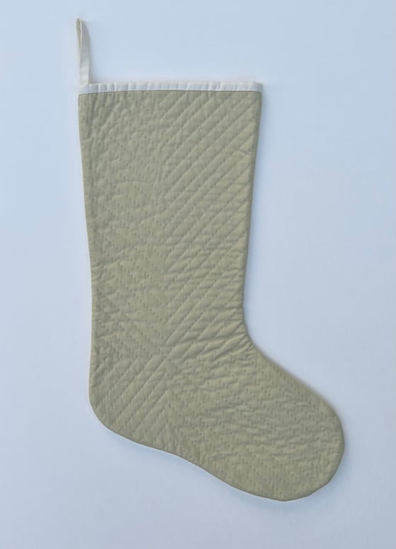 Image of Solid Quilted Stocking