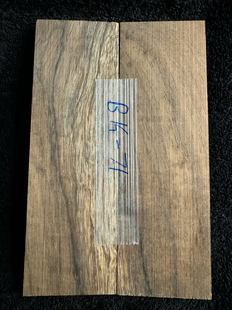 Image of Budget Curly Koa Knife Scales BK-71