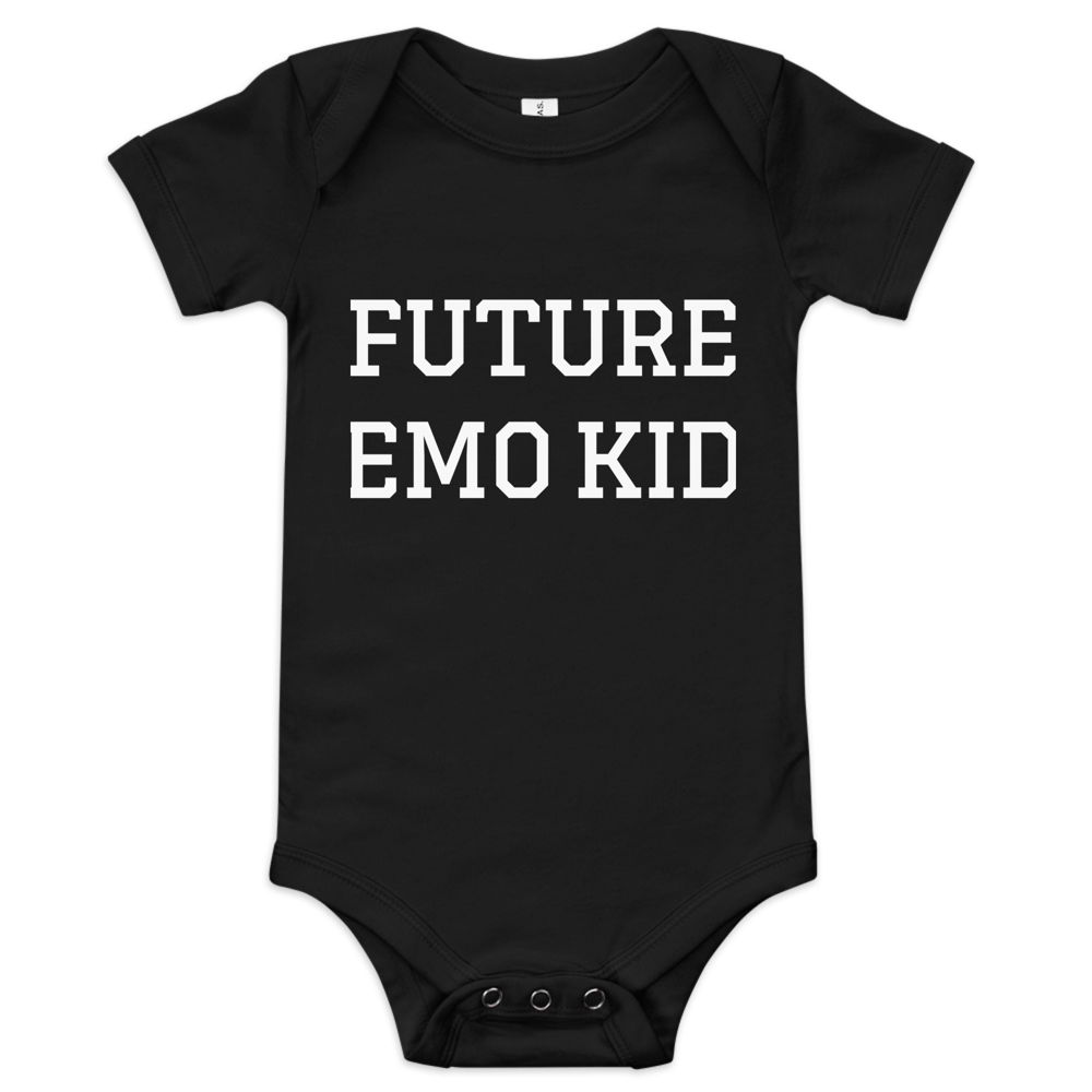 Baby short sleeve one piece (FUTURE EMO KID)