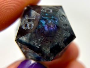 Image of Teal Dark Nebula (inked after order)