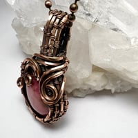 Image 3 of Rhodonite and Copper Necklace