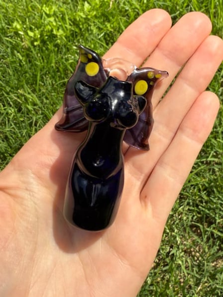 Image of Butterfly Goddess One-Hitter Pendant Collaboration