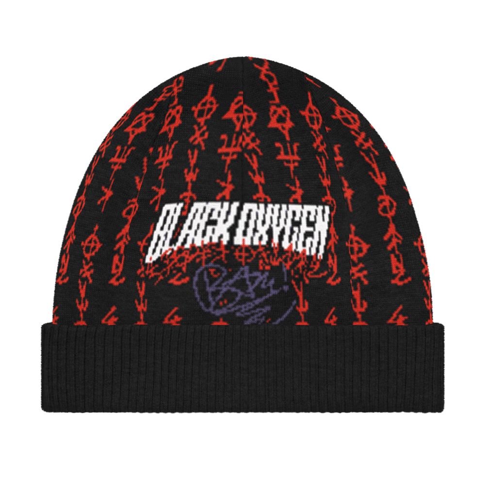 Image of Bam Margera x Black Oxygen - Strigoi Knitted Beanie