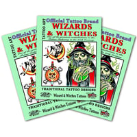 OFFICIAL TATTOO BRAND : WIZARDS & WITCHES