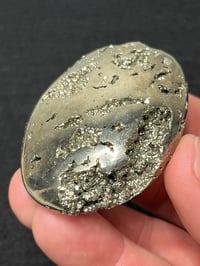 Image 1 of Pyrite Palm Stone #2580