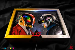 Image of Discovery Face To Face LED Painting (only 5 made)