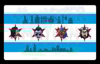 MMC X Chicago Flag Art