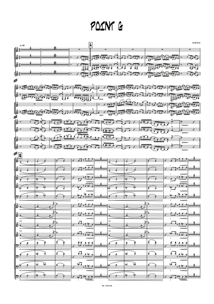 Image of Point G (full score and parts)