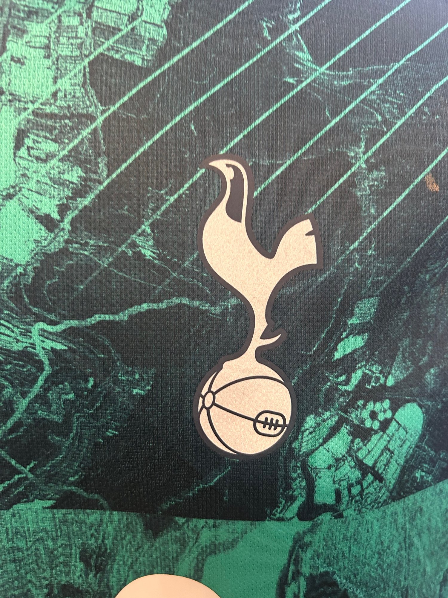 Image of Tottenham Hotspur “LUCAS 27” 2018/19 Third Shirt + UCL patches (L)