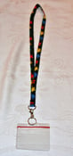 Image of AUTISM AWARENESS LANYARD W/ ID TAG 