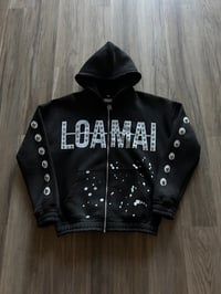 Image 2 of BLK LOAMAI GEM HOODIE 