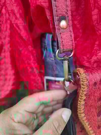 Image 3 of Barca Bag - red and black