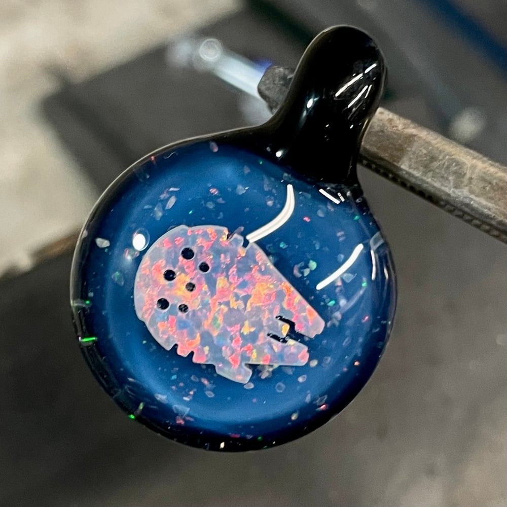 Image of Millennium Falcon Opal Pendant