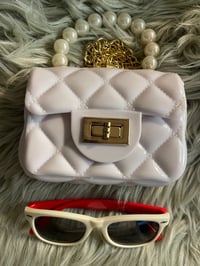 Image 1 of White Fashionable Jelly Bag