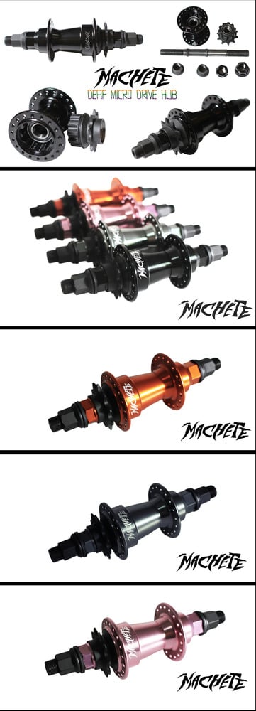 Image of Machete Deaf Rear Hub