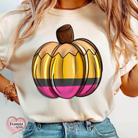TEACHER PUMPKIN TEE