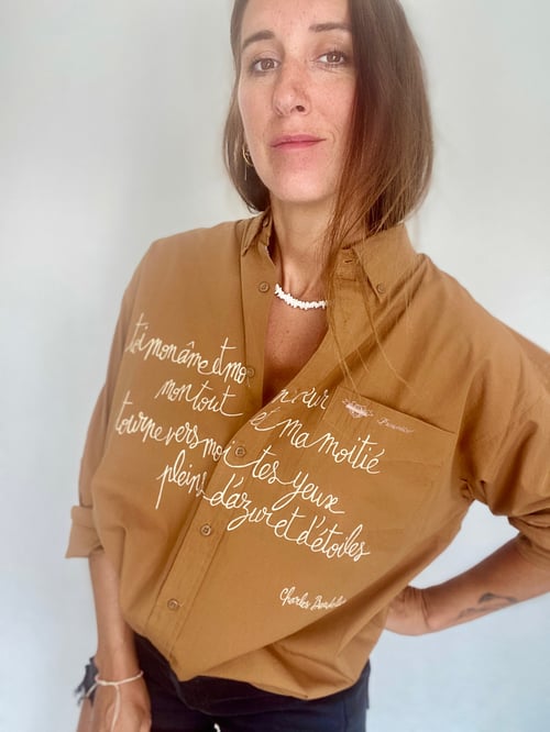 Image of Chemise "mon âme et mon coeur"