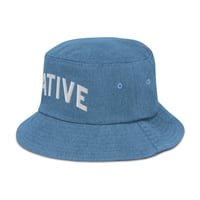 Image 3 of Denim bucket hat