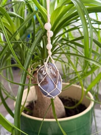 Image 4 of Violet Agate Car Mirror Hanging