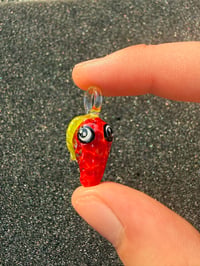 Image 1 of Strawberry character pendant  