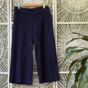 Image of Linea Pants 4/5 - super stretch Blue Denim