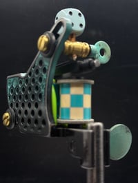 Image 2 of TEAL HOLY CRACKER LINER 1128