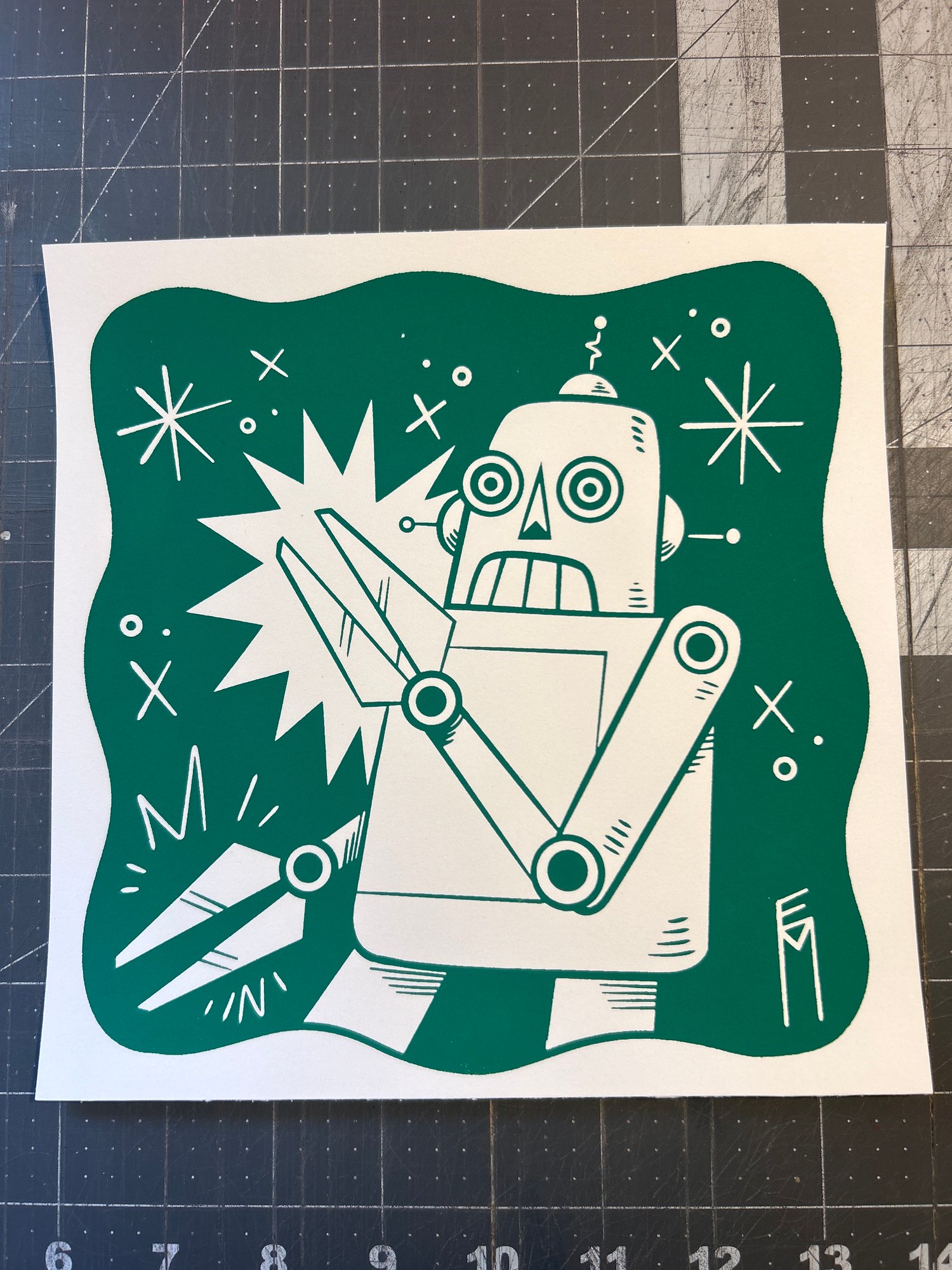 Image of Robot attack 