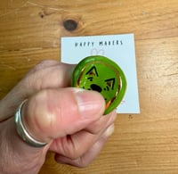 Image 4 of Whatif Monster Ceramic Worry Stone (circle) - Free Shipping in Contiguous US