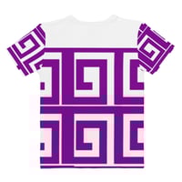 Image 2 of PURPLE HAZE GEO T-SHIRT