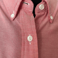 Image 5 of Vintage Lands End Direct Merchants Button Up Shirt- Size 12 Regular   